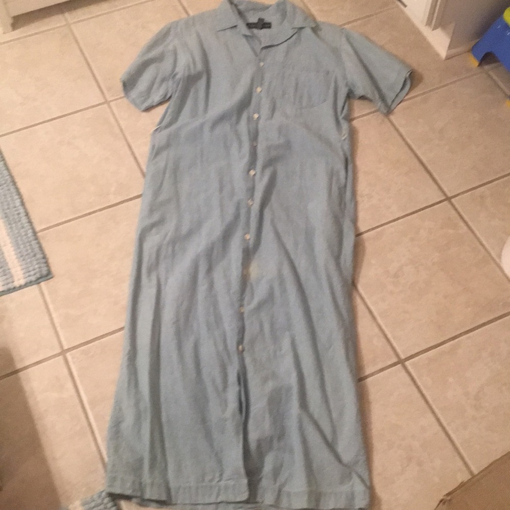 Light Blue Ralph Lauren Maxi Dress